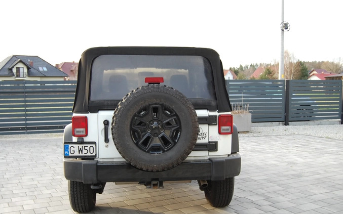 Jeep Wrangler cena 87000 przebieg: 69000, rok produkcji 2017 z Chojnów małe 79